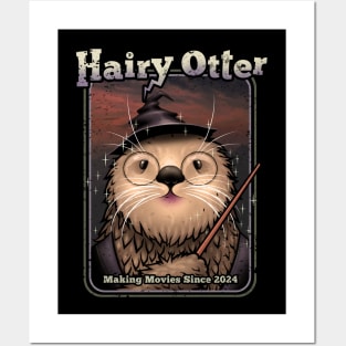 HAIRY OTTER Posters and Art